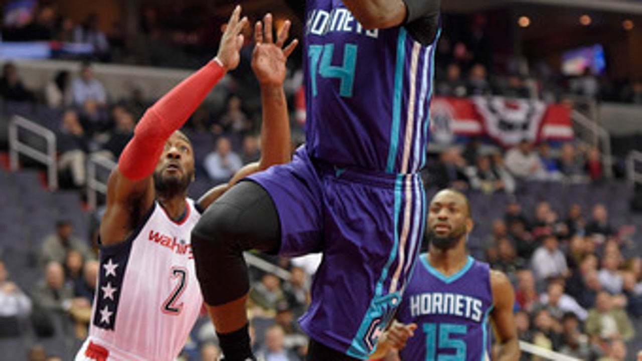 Walker, Hornets lose 3rd straight game, 109-106 at Wizards (Dec 14, 2016)